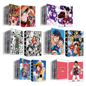 240Pcs Capacity ONE PIECE Card Album Book Map Cards OPCG Luffy Tony Chopper Holder Binder Game Card Collections Folder Gift