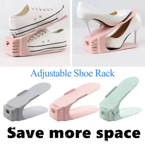 Double Layer Adjustable Shoe Organizer: Space-Saving Solutions for Your Closet
