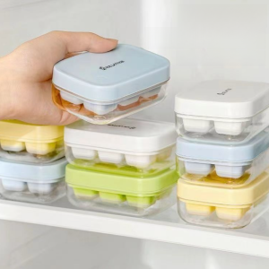 Mini Silicone Ice Tray Household Use Press Cover Ice Cube Maker Kitchen Tool Portable Ice Mold Lj Brand Ice Maker