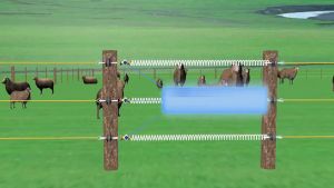 500M เชือกรั้วไฟฟ้าเชือกโพลี รั้วไฟฟ้าเชือกลวดป้องกันวัวสีแดงสีขาวเหล็ก โพลีเชือกสัตว์รั้วไฟฟ้าสำหรับม้าลวดความต้านทานต่ำพิเศษ