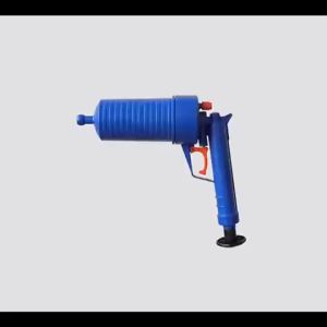 Auger Pompa Sedot Saluran WC Ledeng High Pressure Air Drain Plunger - JJ63010 Biru