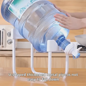 Portable Automatic Faucet Plastic Mineral Water Despenser Dispenser Faucet Pump Stand Rack