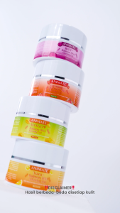 Animate Strawberry + Salmon DNA Glowing Gel 10 gr