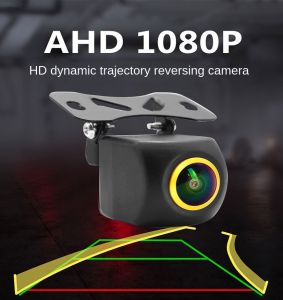 Automobile image reversing camera AHD1080P dynamic trajectory reversing camera rear view vehicle image.