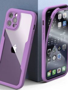 Xiaomi 14 Phone Case Dual-Sided Full-Coverage Anti-Fall Youth Edition TPU Material Simple Style Protective Cover for Xiaomi Phones