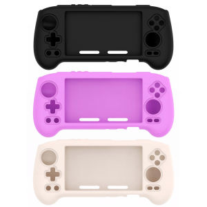Silicone Protective Cover Shockproof Game Console Silicone Case Anti-slip for Anbernic RG556 Retro Handheld Game Console