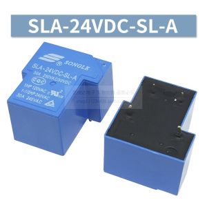 T90 Original Songle Relay SLA-05 09 12V 24VDC 48VDC-SL-a-C 4/6 Feet 30A