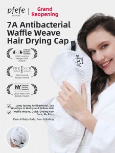 Pfefe | 4th Generation Super Absorbent Quick-Dry Hair Wrap