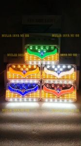 Lampu Samping Bak Truk Model Terbaru 24 Volt Model Burung Camar/Sea Gull/Truck Side Light LED
