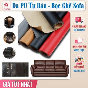 Miếng dán vải da PU sửa ghế sofa chữa đồ nội thất da cao cấp nhiều mẫu đẹp giá rẻ 140x100cm