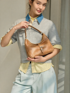 Jonbag | Light Luxury Unique Womens Underarm Crescent Shoulder Crossbody Handbag