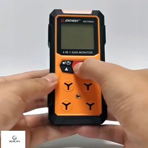 【COD】 Detektor Gas 4 In 1 Alat Pendeteksi Kebocoran Co H2s O2 Combustible Gas Sensor Sw 7500a Alat Deteksi Gas Pendeteksi Gas Bocor