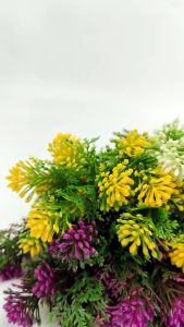 Aksesoris Rumput Daun Durika Pentul Cabang 5 Artificial/Baby Breath Gypso Pikok Murah Buatan bunga plastik dekorasi pelaminan