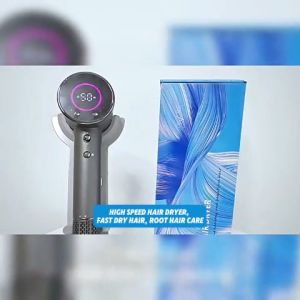 LUXU High Speed Hair Dryer Blower 40sec Quick Drying 200 Million Ion Motor 110000 RPM