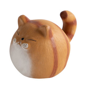 SANXUN | Fortune Cat Teapot Ornament Purple Clay Premium Tea Set