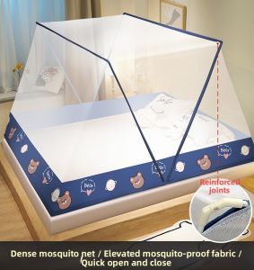 YANYANGTIAN | No-Installation Required Dome-Shaped Bed Canopy