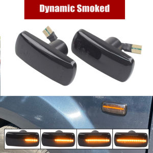 For Jeep Grand Cherokee Commander Compass Liberty Chrysler 200 300 300C Dodge Side Maker Car LED Dynamic Turn Signal Light