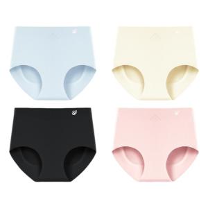 MiiOW | Pure Cotton Seamless Ice Silk Triangle Shorts Womens Underwear Breathable Thin Summer Anti-Bacterial Comfortable Briefs