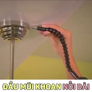 Dây Chuyển Hướng và Nối Dài Linh Hoạt Cho Máy Bắt Vít Máy Khoan Dây Truyền Động - Đầu Nối Dài Mũi Khoan