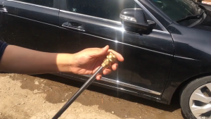 Car Wash Extension Rod Semprotan Cuci Mobil Lurus Kuningan Besi Tahan Karat