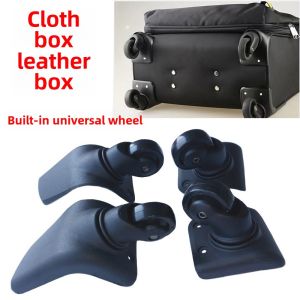 Quiet Rubber Luggage Wheel Accessories Universal Wheel Casters for Suitcase Travel Bag Hardware Parts Pulling Suitcase