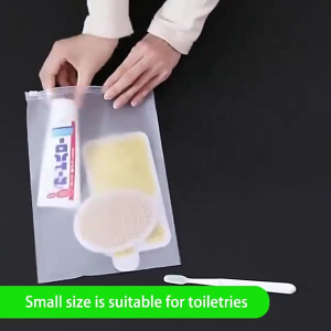 15/30/45pcs Reusable Zip-lock Seal Waterproof Travel Packing for Clothes Underwear bag pouch storage organizer