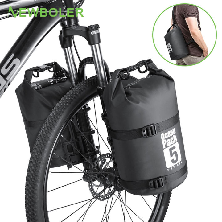 Newboler không thấm nước xách tay Phuộc xe đạp Túi 5L/7L xe đạp xe máy ...