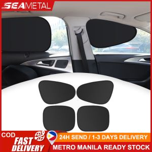 SEAMETAL Car Windshield Sunshade Car Side Window Insulation Adsorption Curtain Sun Protection Anti UV