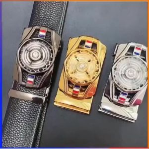Thắt lưng nam da cao cấpkhoá tự động mặt đính đá xoay 360 dây nịt nam đầu khoá xoay 360 độ FRD02