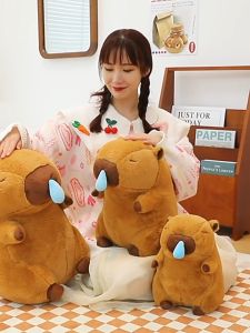 B20  ตุ๊กตาคาปิบาร่า น่ารัก หมอนCapibala ตุ๊กตานอนกอด ของเล่นเด็ก ของขวัญวันเกิด สินค้ามีพร้อมส่ง