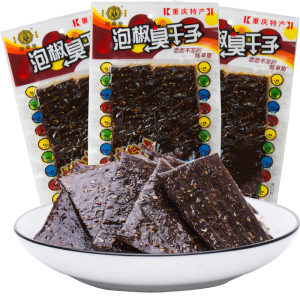 Lu Straw Mattress Pickled Peppers Stinky Tofu Spicy Strips Bull Paddywack Spicy Childhood Snacks Chongqing Hunan Specialty Childhood