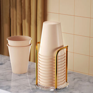 Kitchen Paper Cup Holder Picker Multifunctional Desktop Cup Storage Rack Household Coffee Cup Holder For Home Disposables Cups