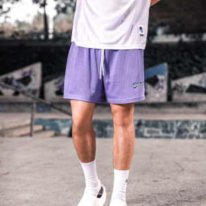 Quần Short Bóng Rổ Thêu Ice Mountain Thoáng Khí Cho Nam Mùa Hè Thể Thao Quần Short Thể Thao Nam Thoáng Khí Quần Thể Thao