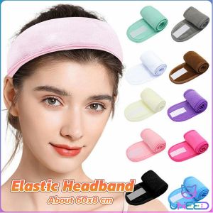 Need Womens Adjustable Elastic Headband Velcro Facial Wash Headband Thick And Long Cloth