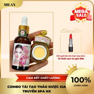 CHÍNH HÃNG 💯Combo Kem Face Tái Tạo Da Gia Truyền Giúp Da Căng Bóng Mịn Màng Sạch Nám Mụn Tàn Nhang