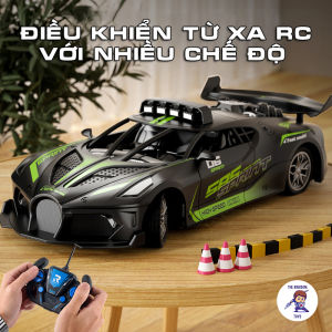 Đồ Chơi Xe Ô Tô Bugatti Chiron RC 2.4Ghz - Điều Khiển Từ Xa Thế Hệ Mới Tốc Độ Cao Vượt Địa Hình