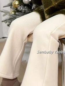 Cute Corduroy Korean Style Flare Pants
