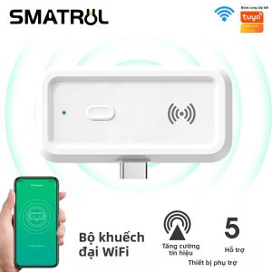 Bộ Khuếch Đại Tín Hiệu WiFi Tuya Bộ Mở Rộng Mạng Không Dây Bộ Lặp Tín Hiệu Nhà Thông Minh Với Khả Năng Xuyên Tường Mạnh Mẽ Cho Tự Động Hóa Nhà Cửa