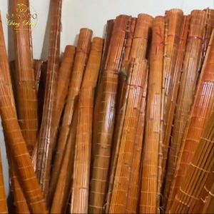 Mành tre che nắng cửa chính cửa sổ mái hiên ban công rộng 1m80 x cao 1m50 1m50 X 1m80 1m80 x 2m mành tre trang trí màu cánh gián