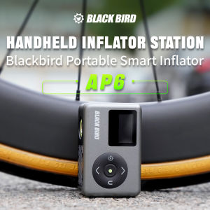 Blackbird AP6 Portable Intelligent Air Pump Bike Electric Inflator 120PSI Efficient Pump Suitable for Multiple Types of Valves ﻿