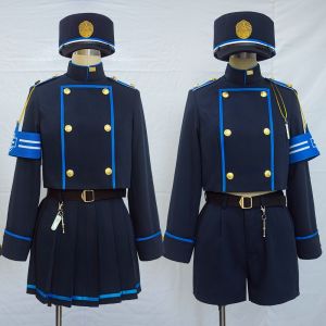 ชุดคอสเพลย์ TWOCOS เรดดับเบิลยู ชุดนักเรียนรถไฟหญิง ชุดนักเรียนชาย ชุดนักเรียนรถไฟ ชุดนักเรียนหญิง เลขบ้านสีฟ้า ชุดคอสเพลย์