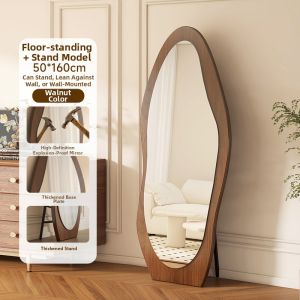 Stylish Irregular Standing Full Length Mirror