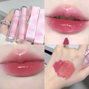 [COD] SHAQINUO Juicy Glossy Lip Glaze Glasir Bibir Pelembab Cermin Cahaya Air Cermin Wajah Glasir Bibir Pemutih Lip Gloss - 💞Margot