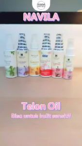 NAVILA Minyak Telon Oil Bayi Sensitif 100ml Varian Wangi Lavender Green Tea Kasturi Arasso Saranghae / Navila BANDUNG