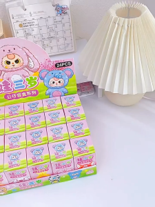 1 HỘP MÓC KHÓA  BLINDBOX BABY THREE NGẪU NHIÊN CHO BÉ KHUI TÚI MÙ QUÀ TẶNG CHO BÉ MÓC KHÓA DỄ THƯƠNG