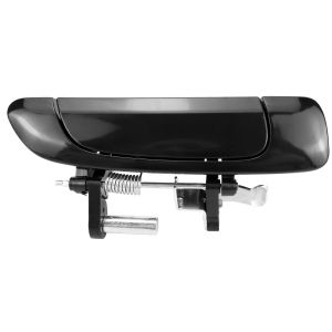 Black Unpainted Front and Rear Door Handles Suitable for Honda Civic 2001-2005 Models