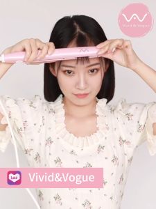 Vivid & Vogue hair straightener comb ceramic flat lron 3D floating plate hair lron hair straightener