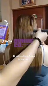 Buhok Co. Poster for Brazilian Hair Botox 12x18\" Poster (Tarp) Good for Posting on Your Salon Poster