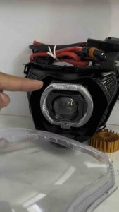 Lampu depan smash titan custome biled billed MATRIX X1 + Relay