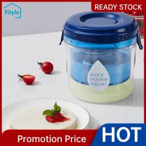 Fityle Greek Yogurt Maker Stainless Steel Separator Reusable for Soybean Milk